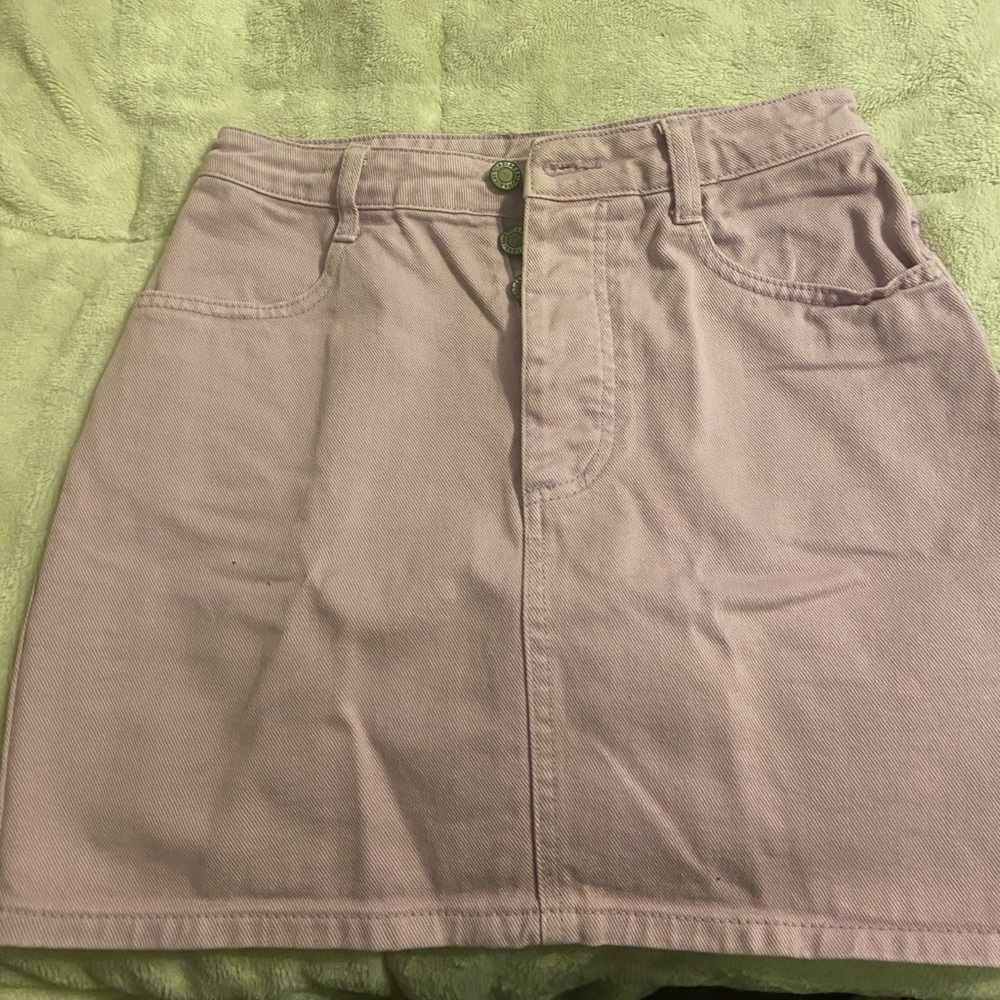 Brandy Melville/ J.Galt denim purple skirt